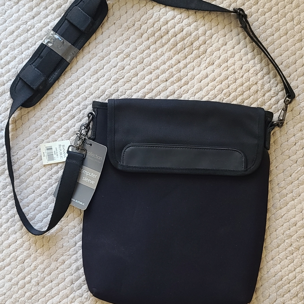 Banana Republic Black Computer Sleeve